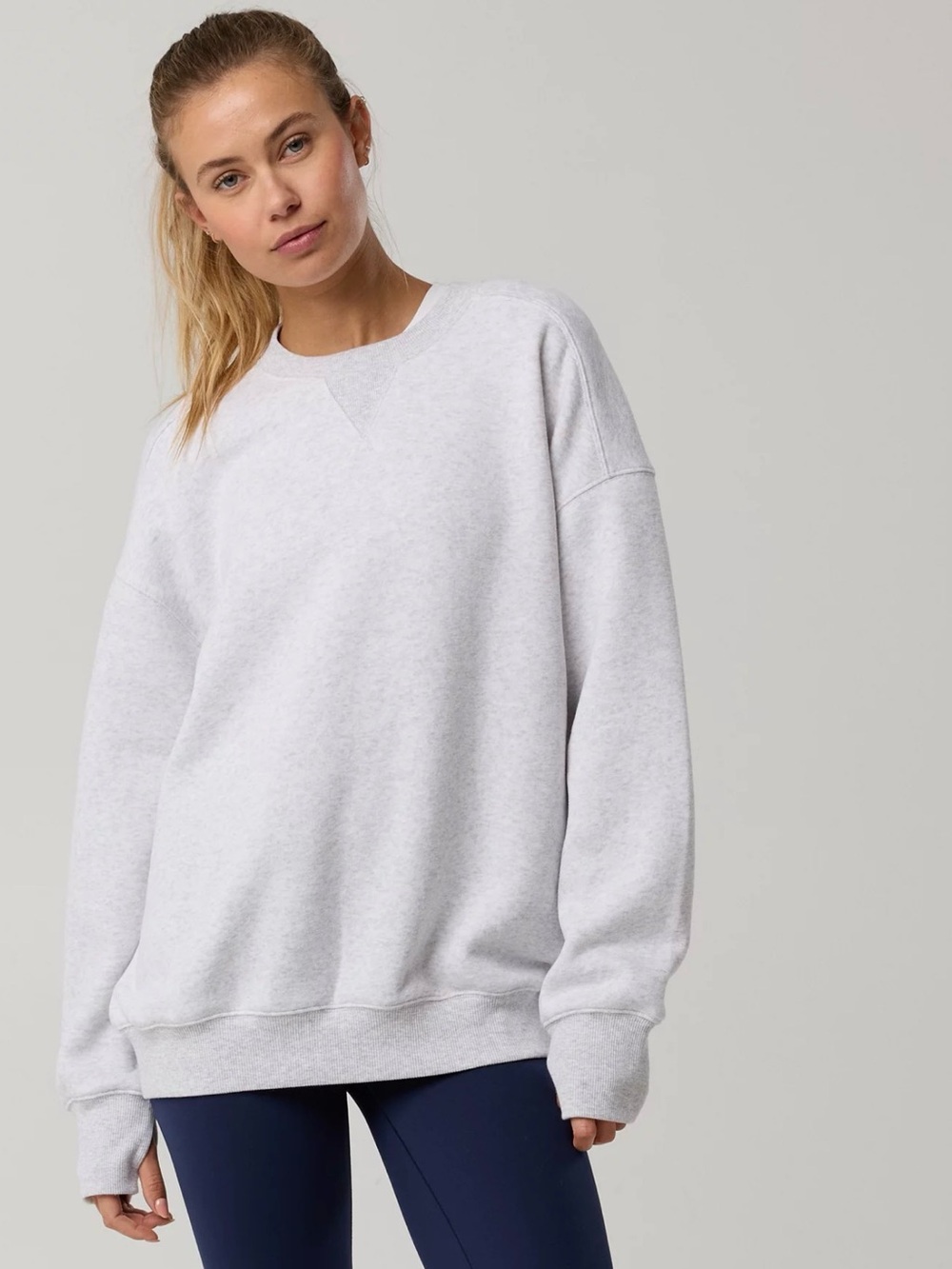 OFFLINE By Aerie Cloud Fleece Oversized Crewneck Sweatshirt | XS